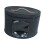 Hat Box Foldable Storage Bin Hat Storage Box Round Caps Boxes for Clothes Closet Black Small 5