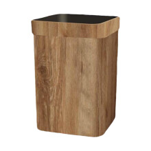 Poubelle décorative sans couvercle, style ferme, idéale pour un atelier de loisirs créatifs, 24,5 x 28 cm