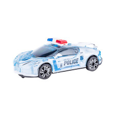 Coche de juguete musical con luces que cambian de color y conducción rápida – Funciona con pilas, regalo para niños, 15,7 x 5,7 x 7,7 cm, varios