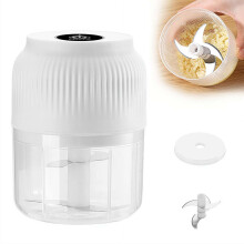 Draadloze mini-voedselhakker met oplaadbare batterij