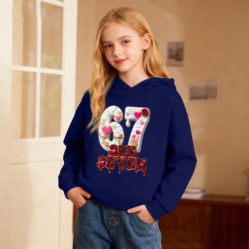 Kapuzenpullover mit Grafikprint für Jungen, langärmlig 1