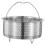 KALLORY Compact Steamer Basket Insert for Pot with Fast Drainage and Easy Storage 5