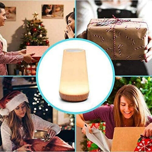 Veilleuse LED tactile avec télécommande, 13 couleurs, 3 modèles 2