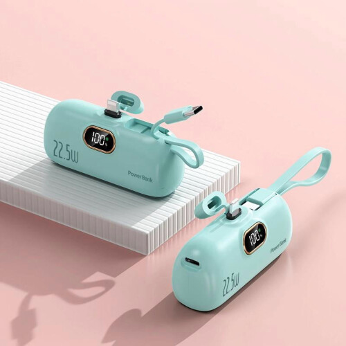 Φορητό Power Bank 5000mAh με γρήγορη φόρτιση 22,5W και