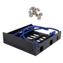 2 X USB 3.0 Front Panel with 3.5Inch Device/HDD or 2.5Inch SSD/HDD to 5.25 Floppy to Opti,0k688