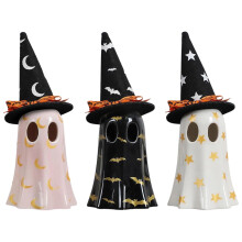 Hehkuva hartsihaamukoriste Halloween-koriste