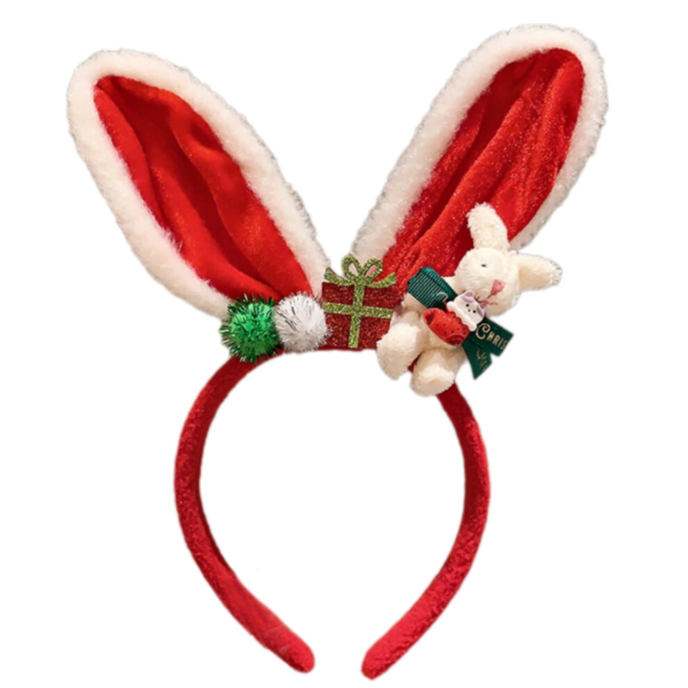 Reindeer Antlers Headband Holiday Hair Accessory 1pc