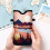 Bolsa transversal de neoprene para celular, 19 x 11,5 cm (7,5 x 4,5 polegadas). 4