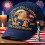 Vlastenecká baseballová čepice Bald Eagle Liberty 1 ks 4
