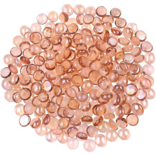 Perles de verre plates pour remplir de vase 1 lb 14-16 mm