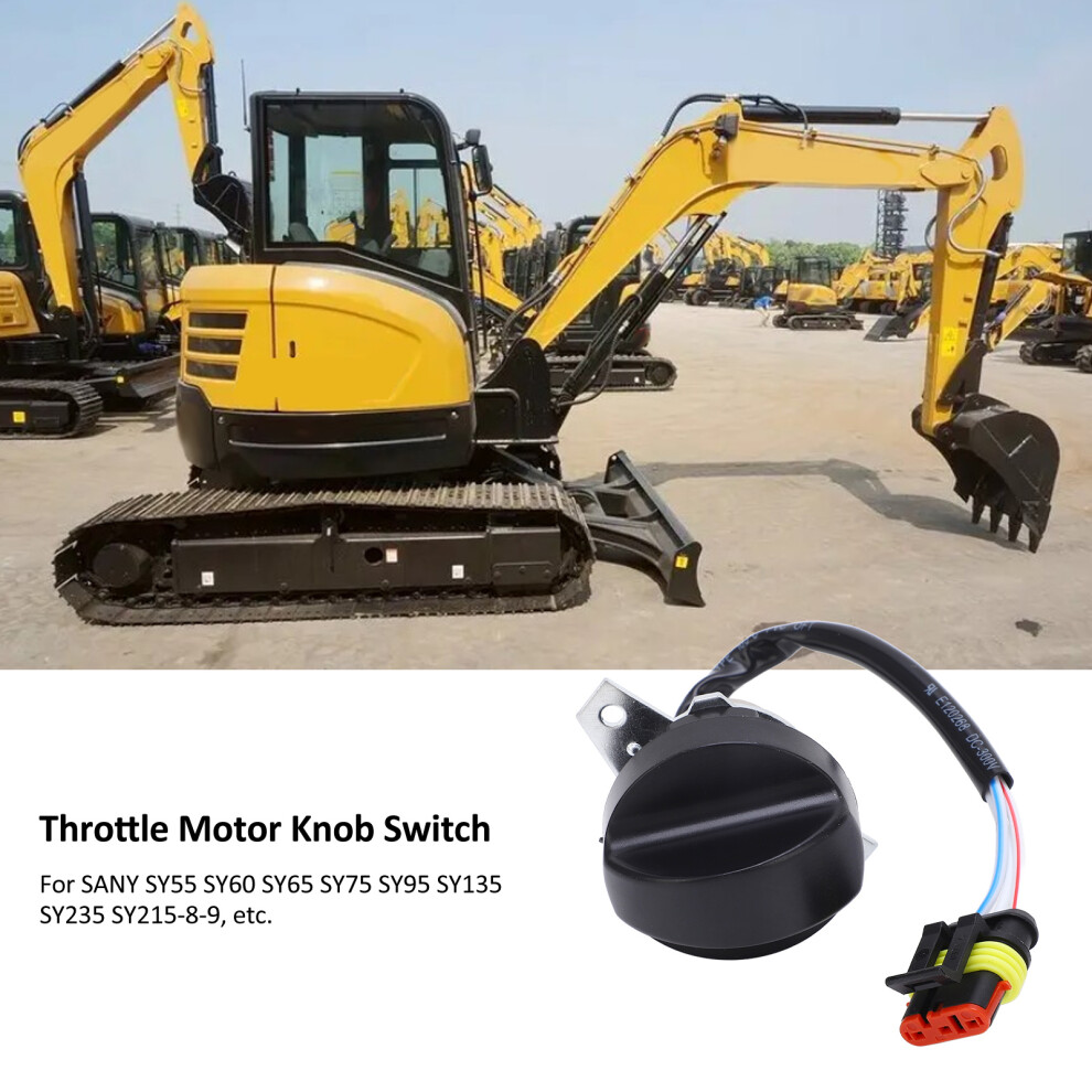 Precision Throttle Control Knob for SANY