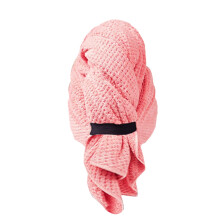 Microfiber Hair Towel Wrap – Fast-Drying, Elastic Strap, Super Soft, Compatible with All Hair Types