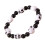 Elastisches Totenkopf-Armband aus Kunstharz, 1 Stück oder 3 Stück 1