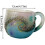 Κούπα Sea Glass Wave 12oz Χειροποίητο Φυσητό Ωκεανό Σχεδιασμός 4