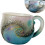 Κούπα Sea Glass Wave 12oz Χειροποίητο Φυσητό Ωκεανό Σχεδιασμός 8
