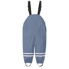 Barnregnbyxor, Pojkar Flickor Regnbyxor Vindtäta Vattentäta Lera Jumpsuit Småbarn Barn Regnkläder Friluftsoverall, Flickor Regnbyxor, Grå, 116