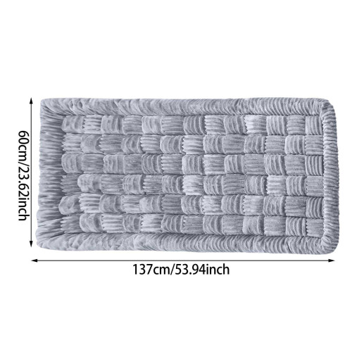 Cama ortopédica para cães de grande porte com capa lavável e 1