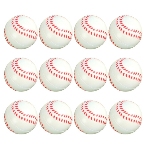 12 τεμάχια Μπάλες τένις από μαλακό αφρό με εύκολη πρόσφυση, υψηλής ελαστικότητας,