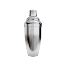 Mezclador de bebidas de acero inoxidable de gran capacidad, coctelera con mango ergonómico para fiestas, coctelería y eventos al aire libre.