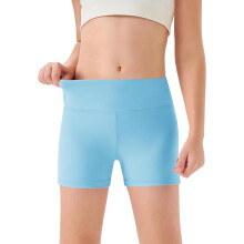 Girls Athletic Shorts High Waisted Yoga Dance Biker Shorts Comfy Gymnastics Shorts