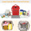 Diaper Bag Backpack Water-Resistant Large Capacity 2