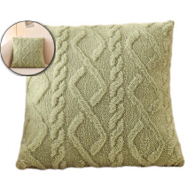 Wasbare decoratieve kussenhoes, 50 x 50 cm, met ritssluiting, polyester, voor woonkamer, slaapkamer en buiten – geschikt voor standaard kussens