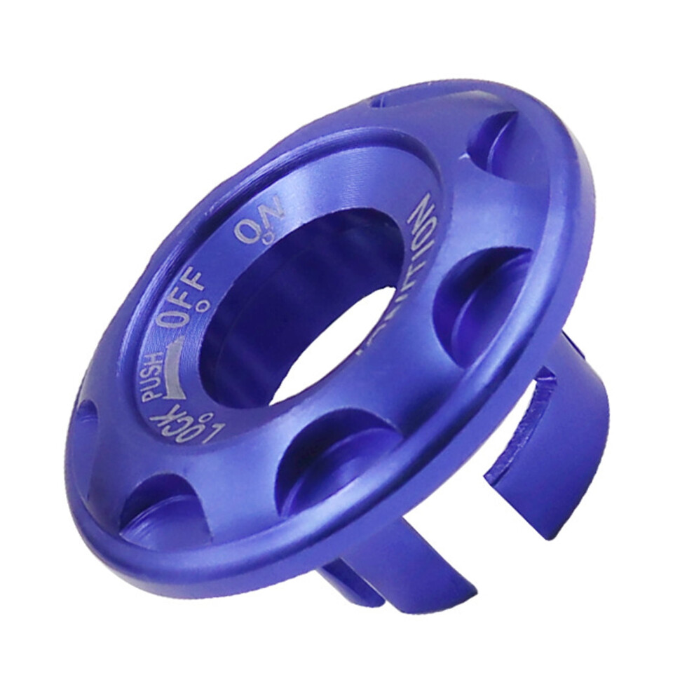 Motorcycle Security Enhancement Lock Cover Metal Construction Quick Installation Ignitions Lock Cover Accessory 9130661866699