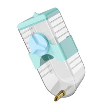 Bouteille d'eau automatique pour oiseaux avec design transparent et bec verseur Ă aiguille