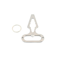 Llave multiherramienta EDC compacta de acero inoxidable (1 unidad)