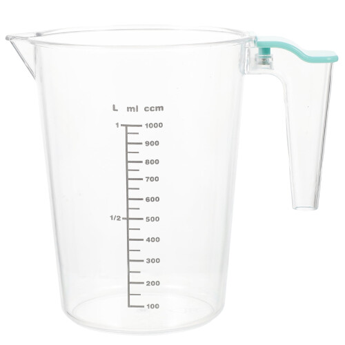 Tasse à mesurer de cuisine transparente (1 pièce)