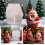 Silikon-Backform-Set mit Weihnachtsmannmotiv – 2-teilig 2