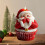 Silikon-Backform-Set mit Weihnachtsmannmotiv – 2-teilig 3