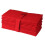 Röda bomullsservetter 12-pack 43x43 cm 1