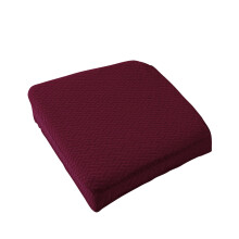 Housse de chaise universelle 50 x 50 cm (19,69 x 19,69 pouces) toutes saisons, couleur unie, neuve et épaisse, pour coussin de tabouret.