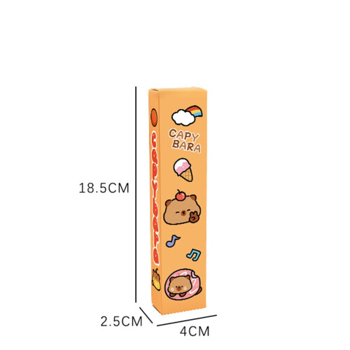 Στυλό με μελάνι Capybara Surprise Gel (5ml) – Συμβατό με παιδικά είδη χειροτεχνίας, ηλικίες 1