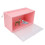 2-stufige Figurenvitrine, Rosa, mit Lichtsensor 4