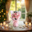 Artificial Rose Bouquet with Wrapping – 12-stem Romantic 4