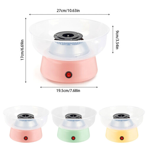 Cotton Candy Machine - Colorful Style Hard Sugar Candy Maker 2