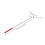 2Pcs Silver Stainless Steel Shelf Positioning Tool for Store Display and Shelf Space Optimization 2