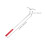 2Pcs Silver Stainless Steel Shelf Positioning Tool for Store Display and Shelf Space Optimization 8