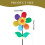 Ανεμοστρόβιλος Ηλίανθου 21,65 ιντσών με περιστρεφόμενο μεταλλικό κήπο 360 2