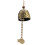 Pendentif carillon éolien en métal doré - Style chinois vintage 3