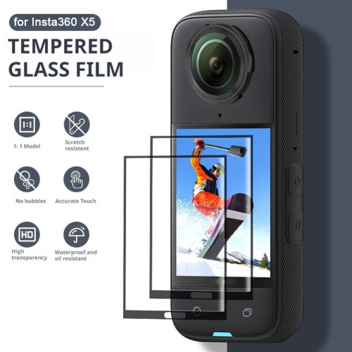 Protector de ecran Insta360X5HD – Sticlă securizată 1