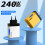 USB-C GaN Charger 240W 3PD 2USB 5