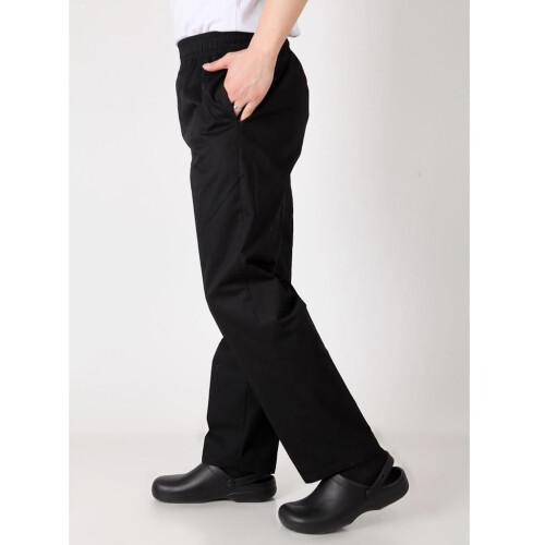 Various Restaurant Pants Kitchen Trousers Chef Pants Men TypeA Black 2