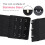 Women's Bra Extenders Black White Nude 3pcs 4