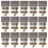 Small Hinge Swing Arm Latch Set - Antique Style Hasp Hinge Hardware Replacement Kit 6