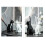 Scopa per WC e supporto con base in ceramica a forma di gatto (1 set) 4