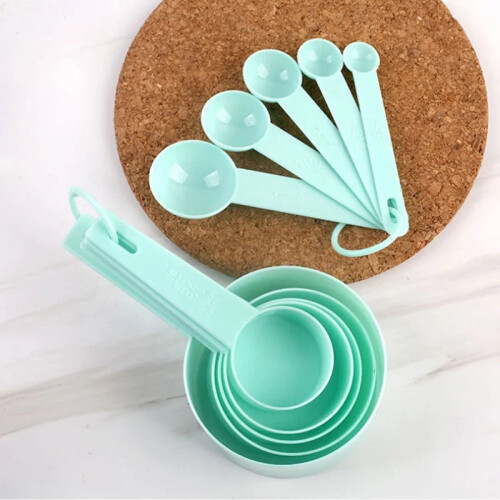 Set di misurini da cucina in plastica, 10 pezzi 2