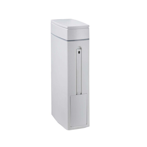 Kitchen Trash Can, Step-On Garbage Can with Lid, Tall Kitchen & Bathroom Trash Can, Small Office Waste Bin - 1
